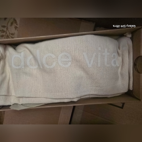 Dolce Vita Meeza Pearl Elegant Blk W/ White Faux Pearl Detail Women's Heels NIB - Picture 12 of 16